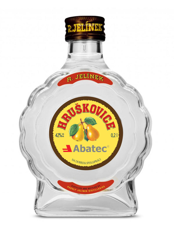 Gift Bottles 0.2L Types: Pear Brandy 0.2L with Gift Label