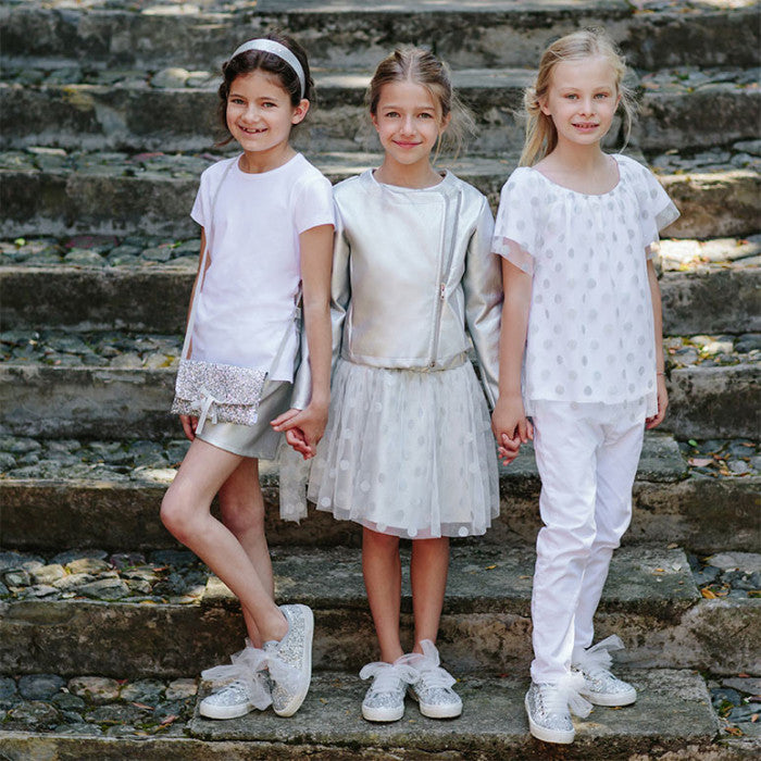 SUKNJA OD TULLE S TOČKICAMA I SJAJEM