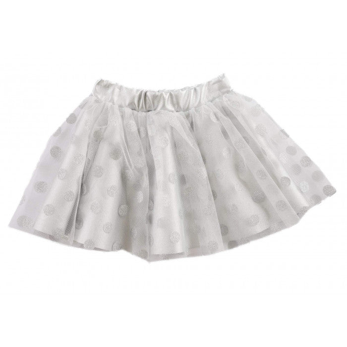 SUKŇA Z TULLE S GLITTEROVÝMI BODKAMI