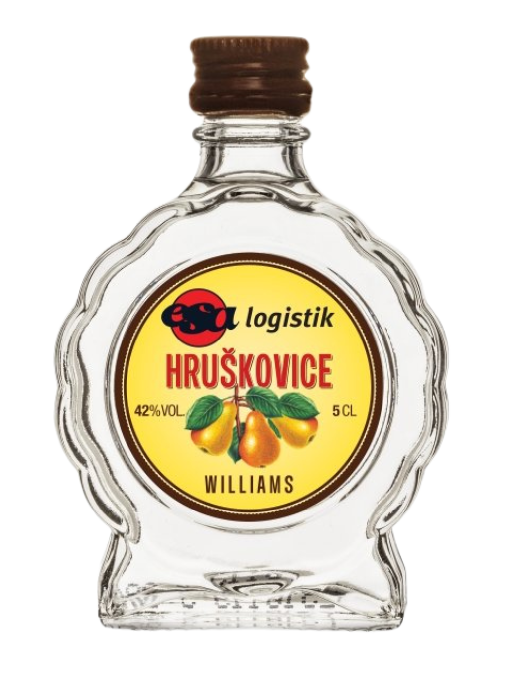 Gift Bottles 0.05L Types: Plum Brandy 0.05L with Gift Label