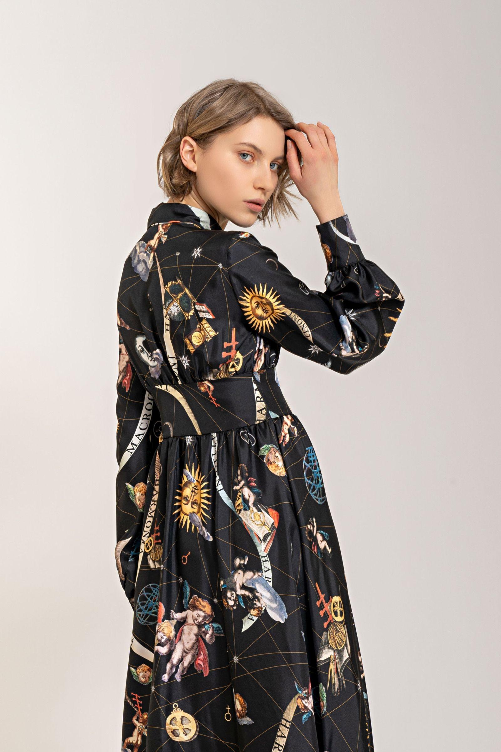 Harmonia Macrocosmica Shirt Dress