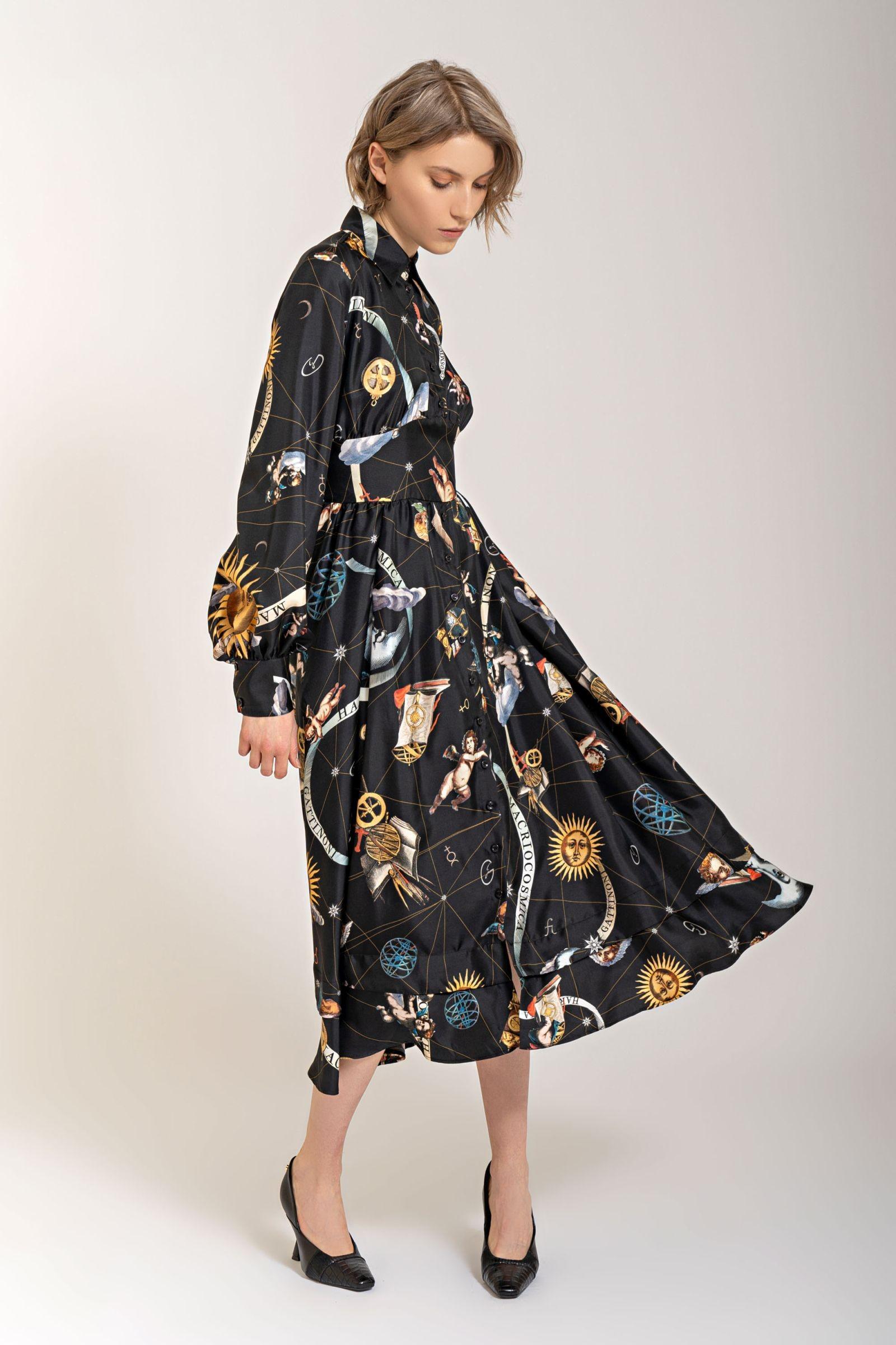 Harmonia Macrocosmica Shirt Dress