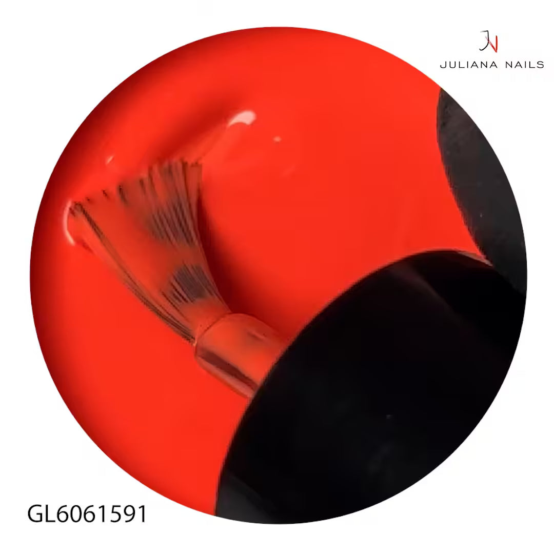 Gel Polish Burning Coral 6ml
