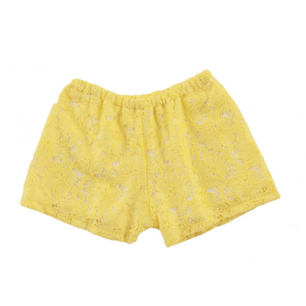 SHORTS PIZZO GIALLO