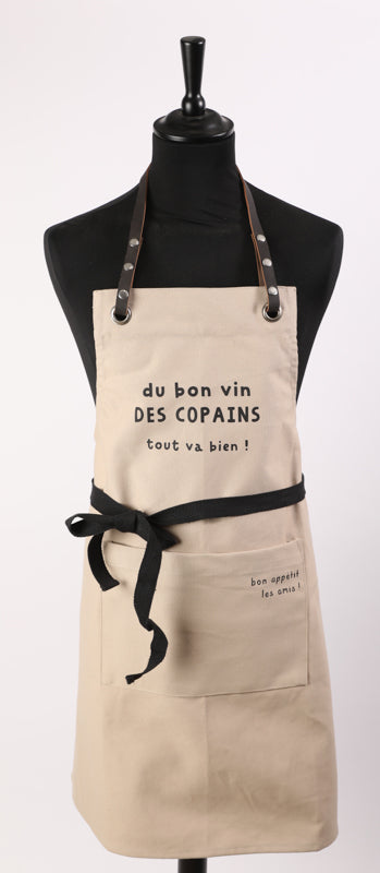 Apron of Good Wine from Friends
