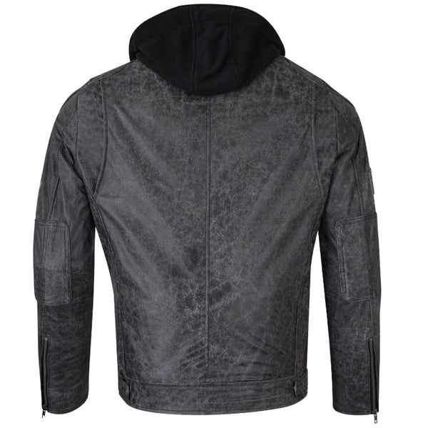 Jaqueta de Couro Masculina para Motocicleta Fifty Eight – Breaker