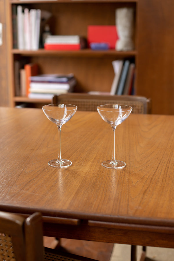 2 cocktail glasses - coupettes