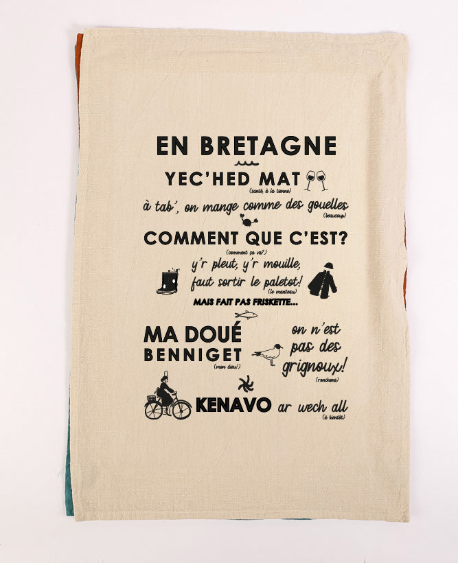 Dish towel from Brittany