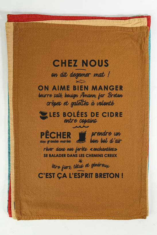 Dishcloth, that's the Breton spirit