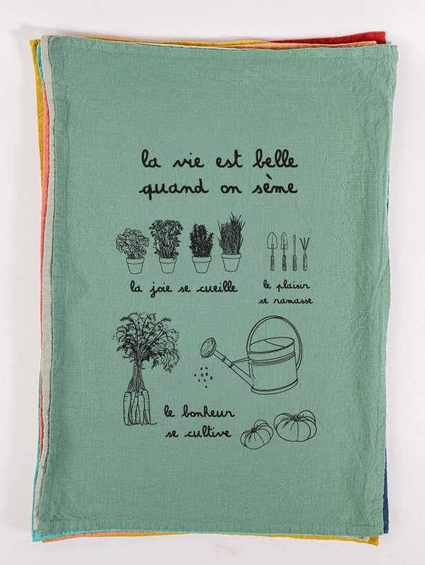 Towel life is beautiful when we sow