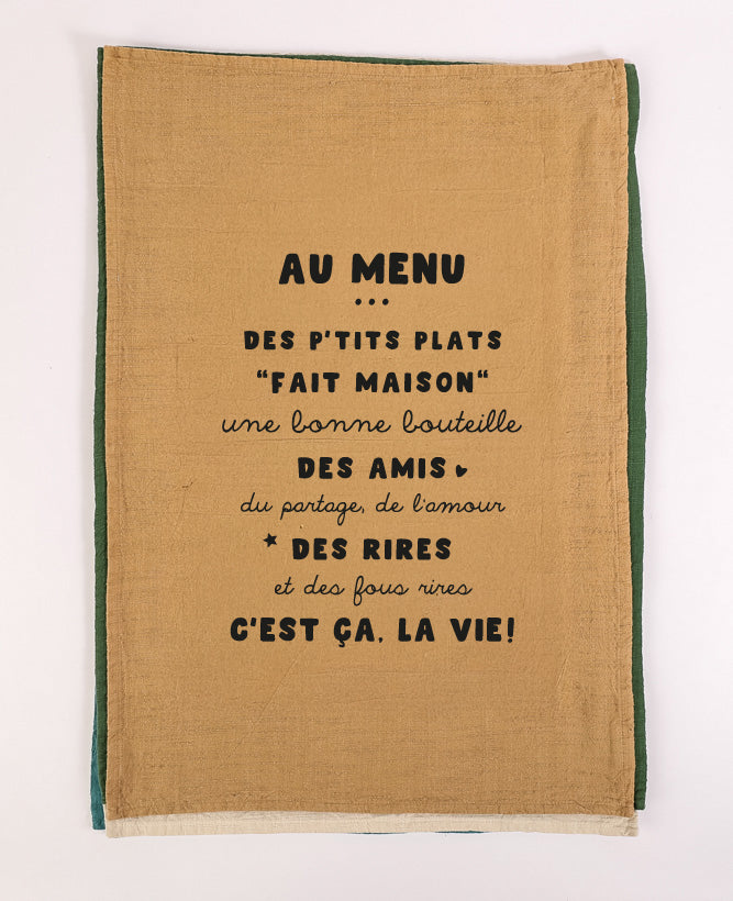 Dish Towels on the Menu