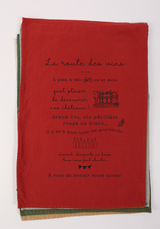 Torchon la route des vins