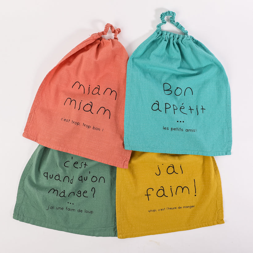 Set of 4 bibs I'm hungry