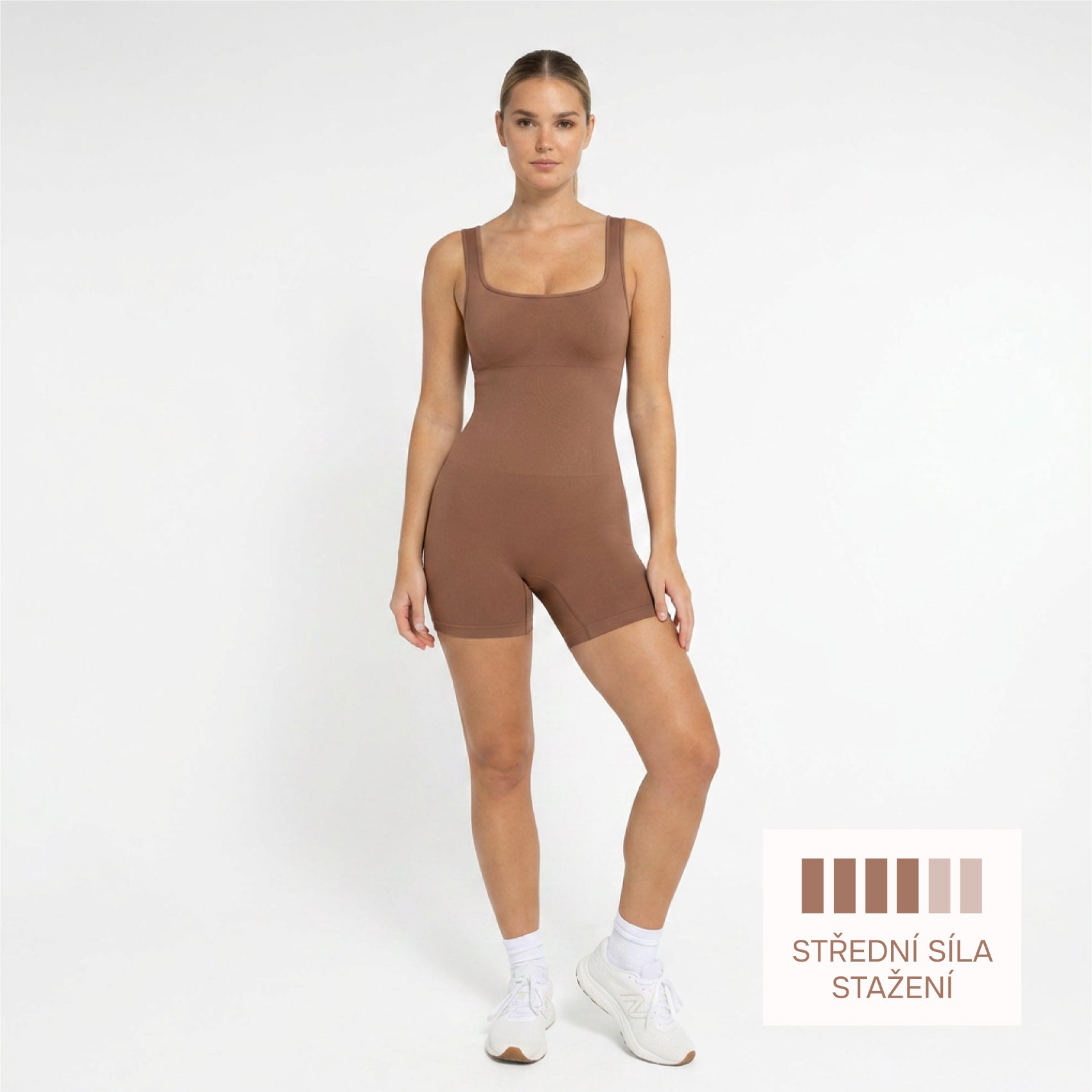 Shaping Summer Jumpsuit for Every Occasion, BROWN size other: XS/S