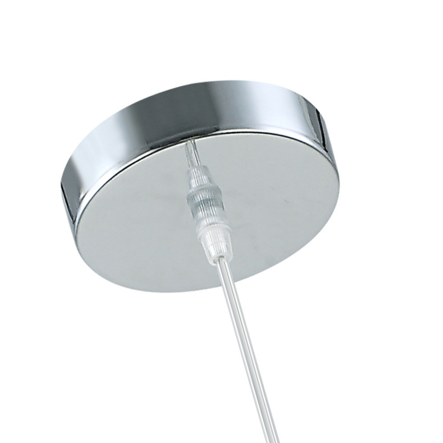 Chericoni Retro Pendant Lamp – Chrome – Black – 5 Lights