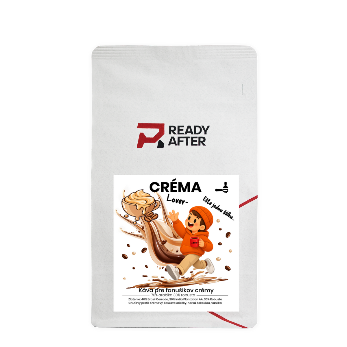 CRÉMA Lover blend - coffee 70:30 | READY AFTER | Packaging: 1000g