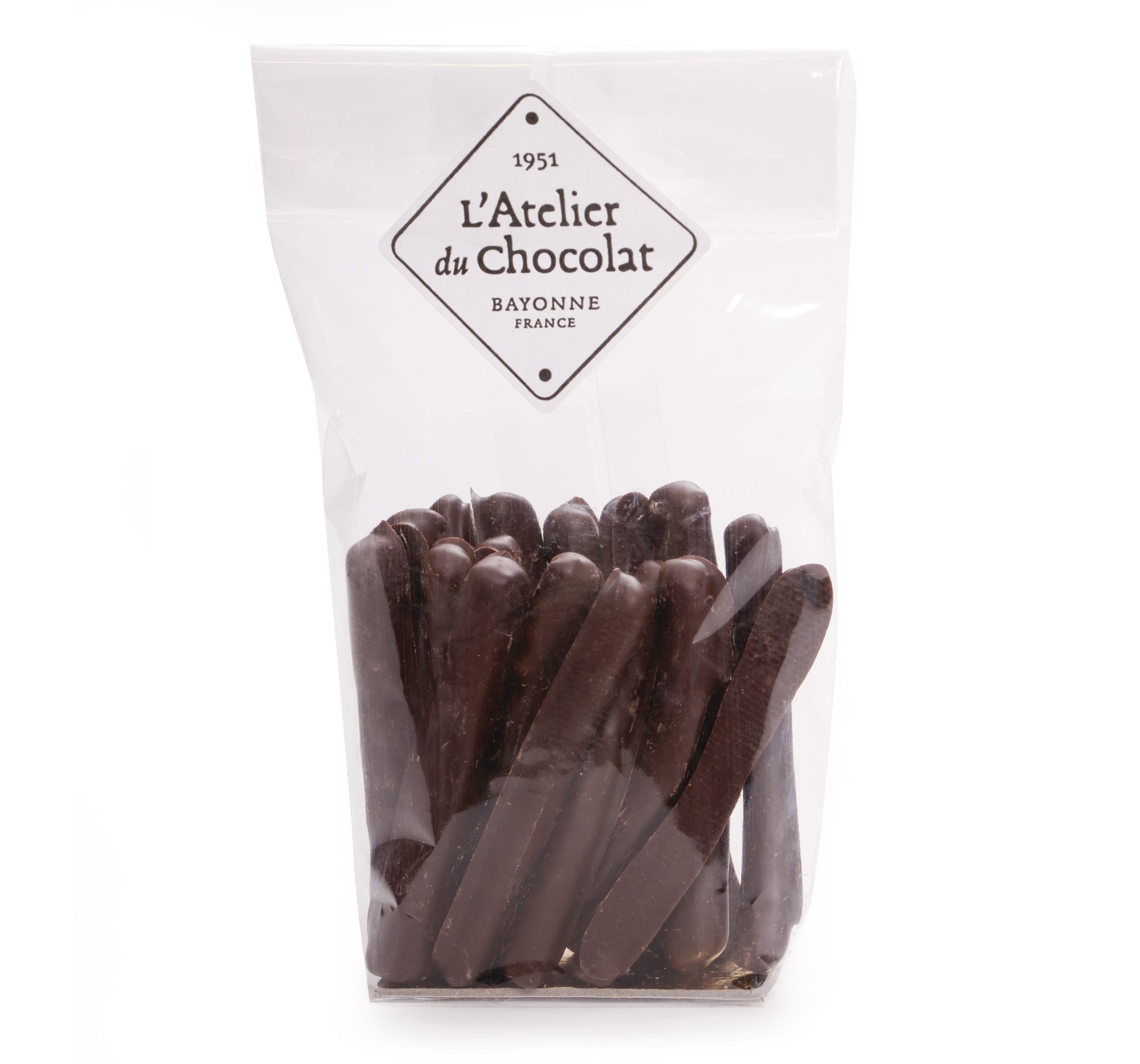 DARK CHOCOLATE ORANGE SLICES - 100 GR