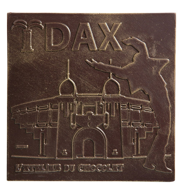 DONKER CHOCOLADE PLAQUE - DAX