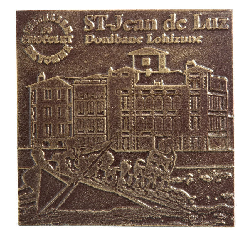 DARK CHOCOLATE PLAQUE - SAINT-JEAN-DE-LUZ