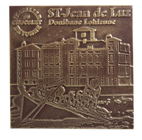 DARK CHOCOLATE PLAQUE - SAINT-JEAN-DE-LUZ