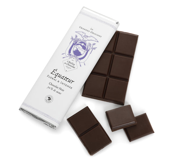 DARK CHOCOLATE TABLET FROM ECUADOR