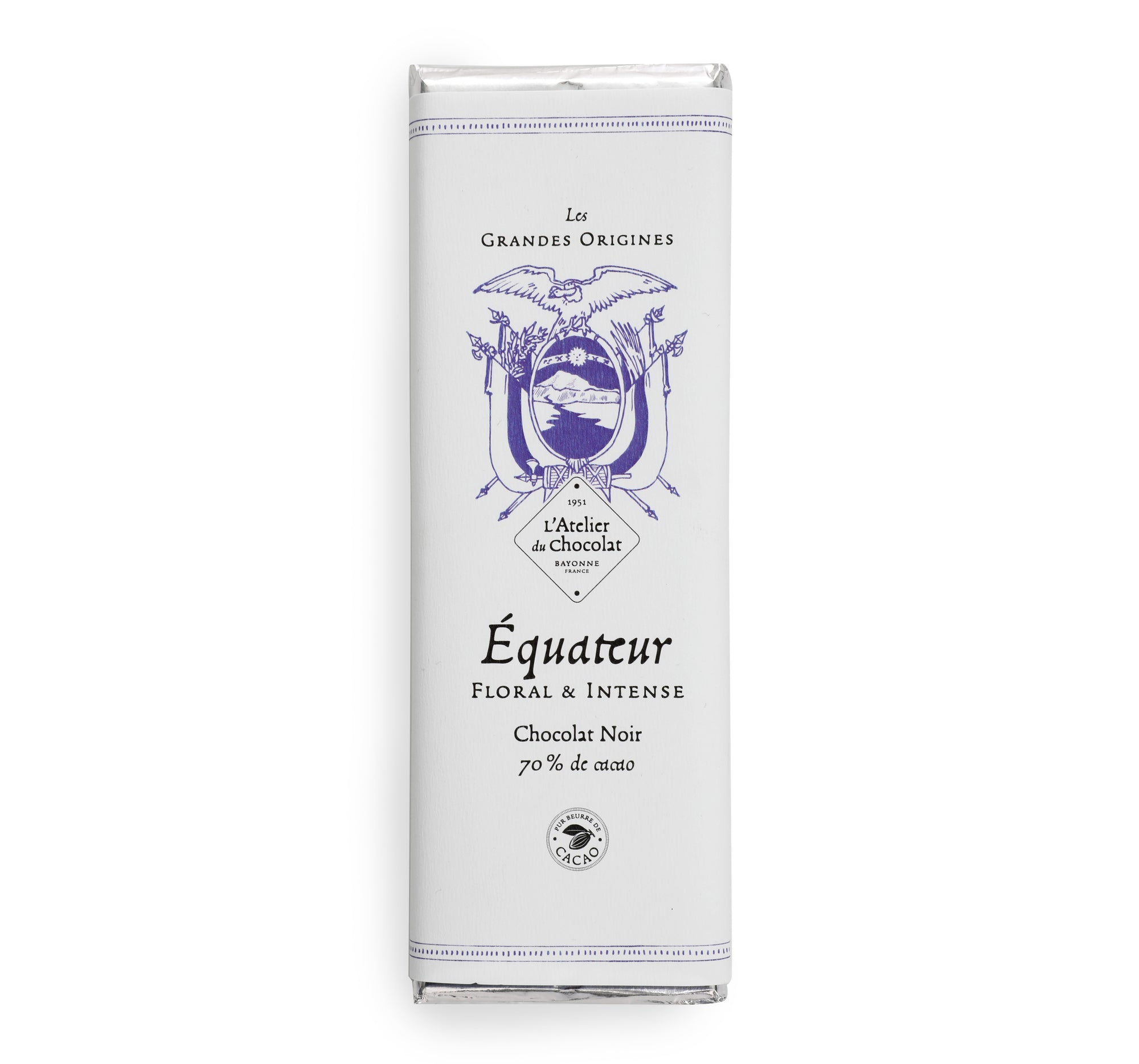 DARK CHOCOLATE TABLET FROM ECUADOR
