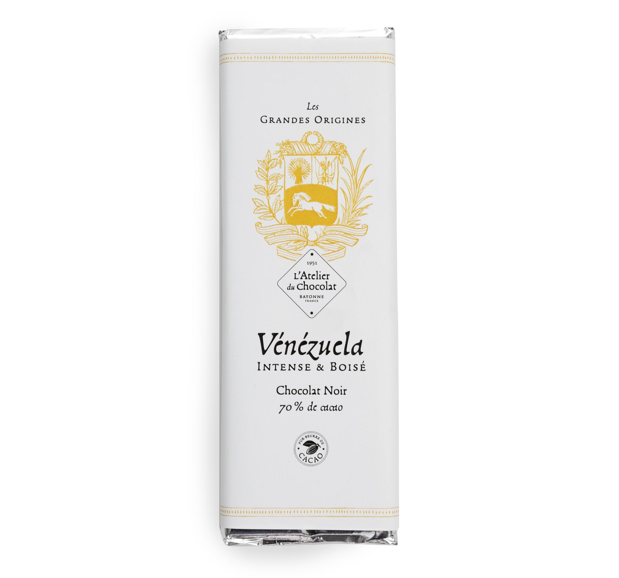 VENEZUELA DARK CHOCOLATE TABLET FROM GREAT ORIGINS