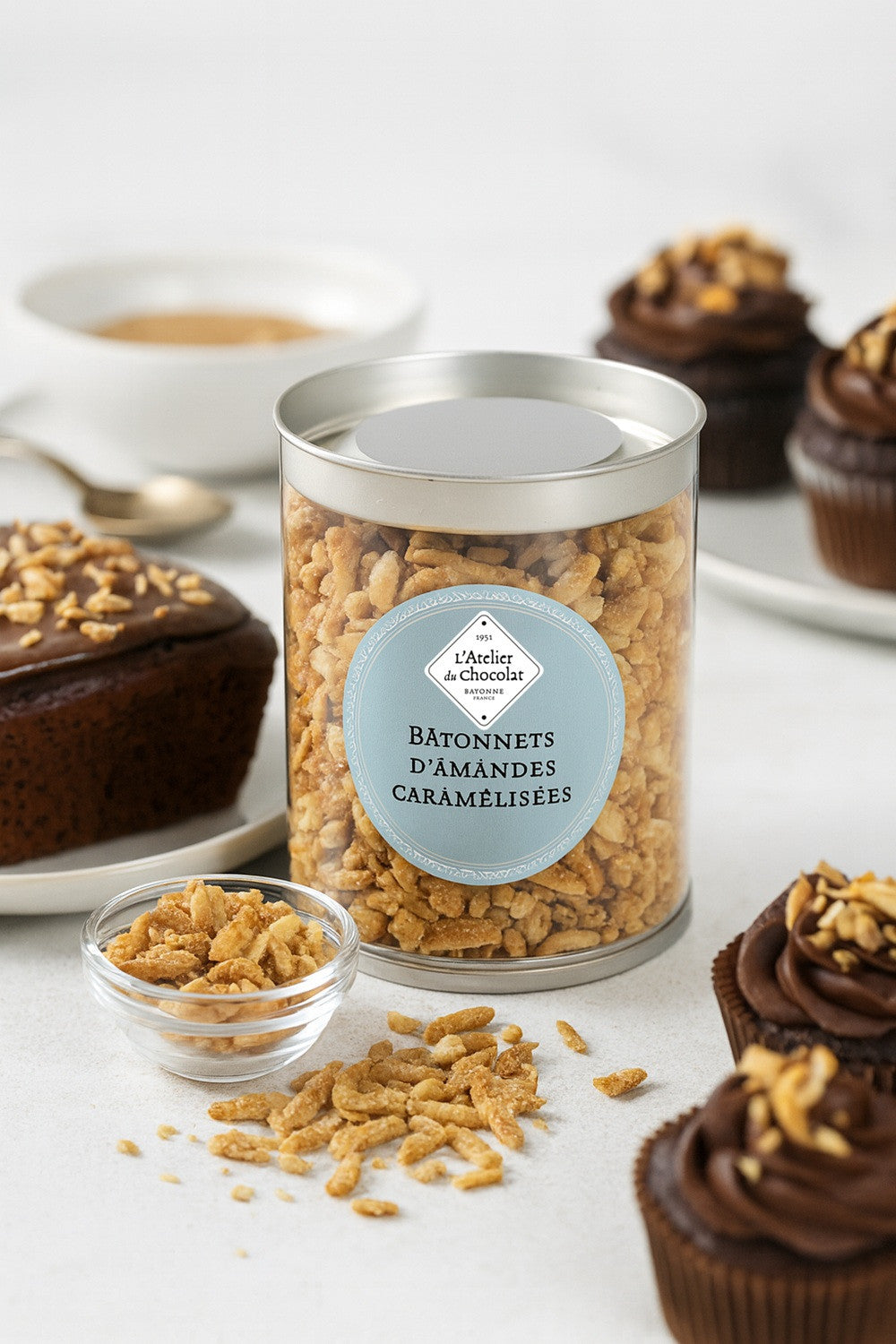 GECARAMELISEERDE AMANDELSPIESJES