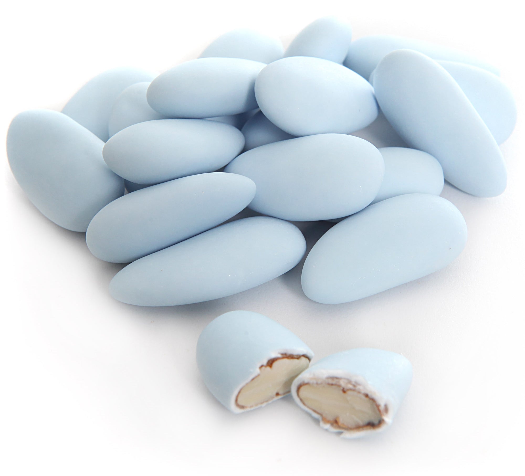 Mini Almond Dragee Box Blue