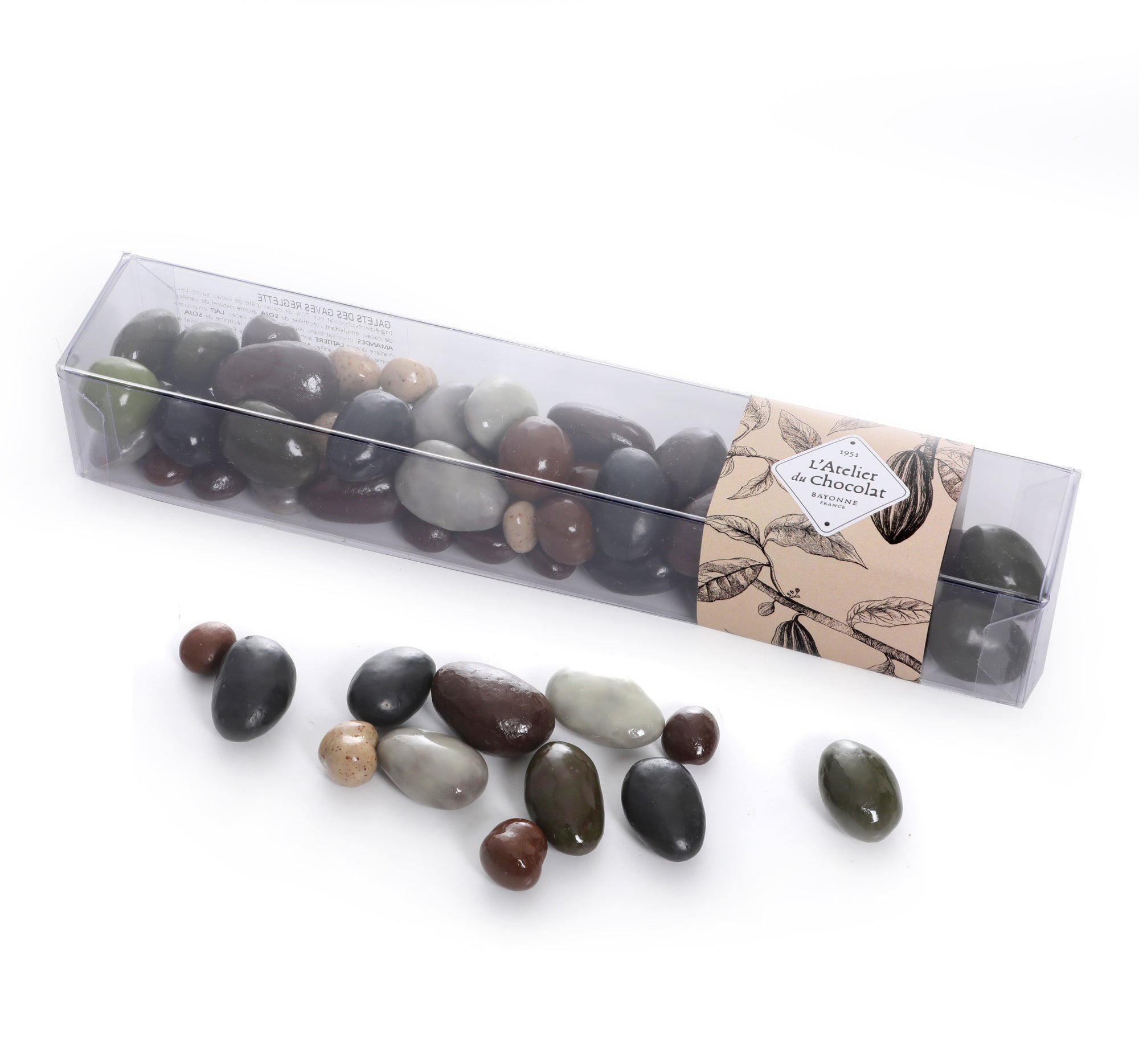 THANK YOU CHOCOLATE BOUQUET AND ITS GAVEL STONES RULER