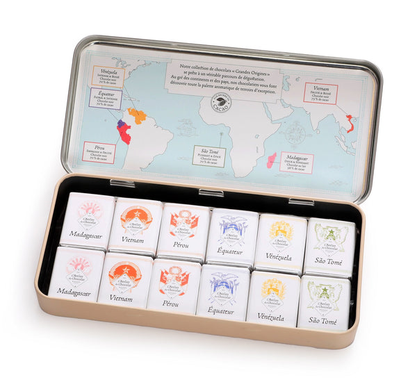 COFFRET CHOCOLATS GRANDES ORIGINES