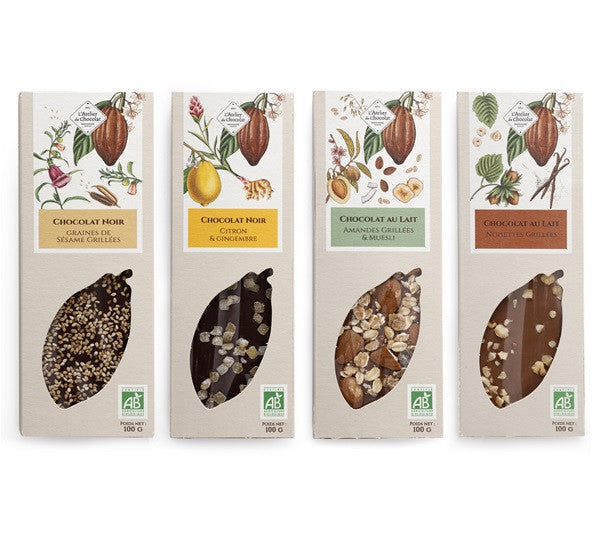 ORGANIC MILK HAZELNUT CHOCOLATE BAR