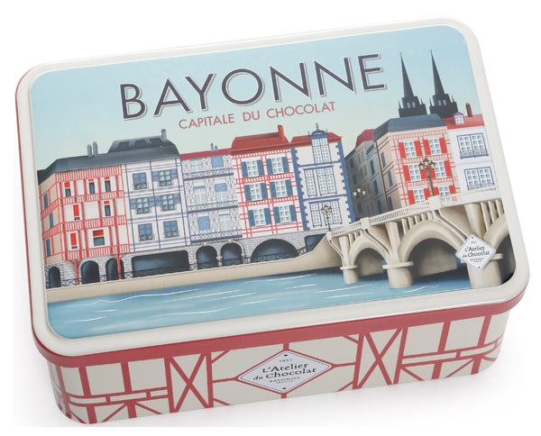 Bayonne Metal Box Chocolate Specialties