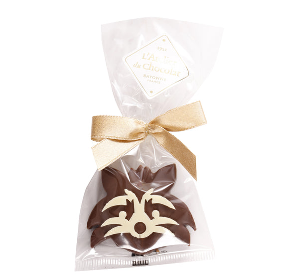CHRISTMAS PRALINE RACCOON WITH MILK CHOCOLATE