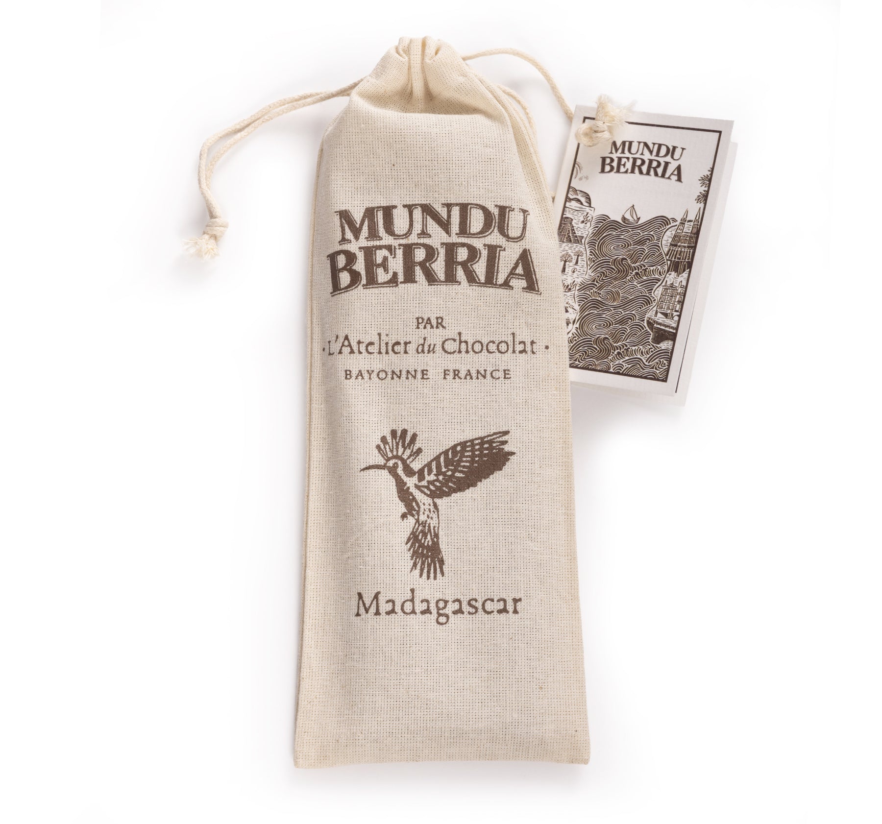 MADAGASCAR DARK CHOCOLATE BAR - MUNDU BERRIA