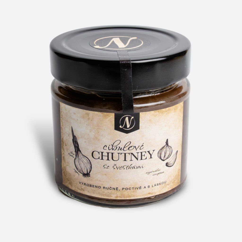 Onion chutney with plums 190 g