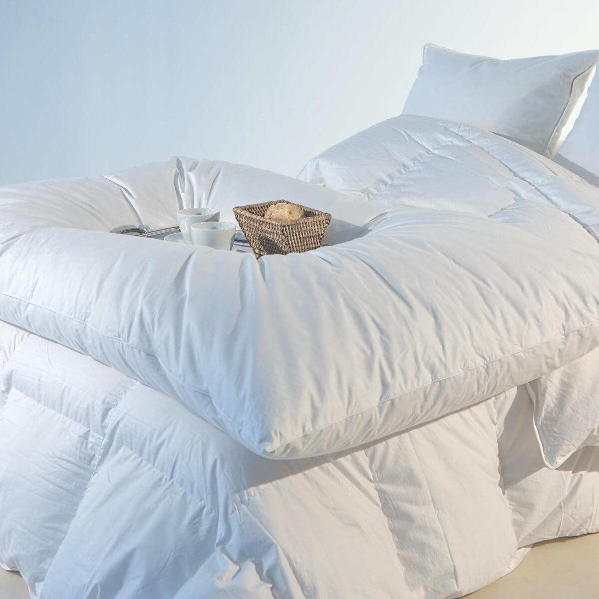 White Inflatable Duvet