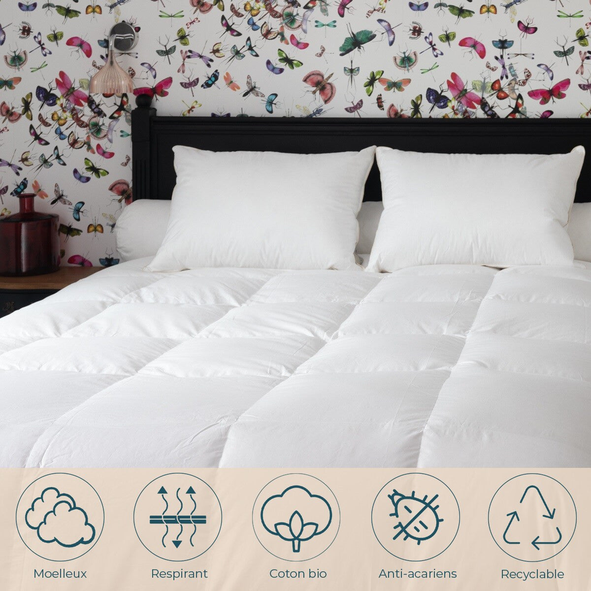 Almohada de Plumas de Ganso
