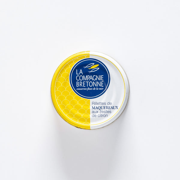 Rillettes de maquereau à la zest de citron - 90g