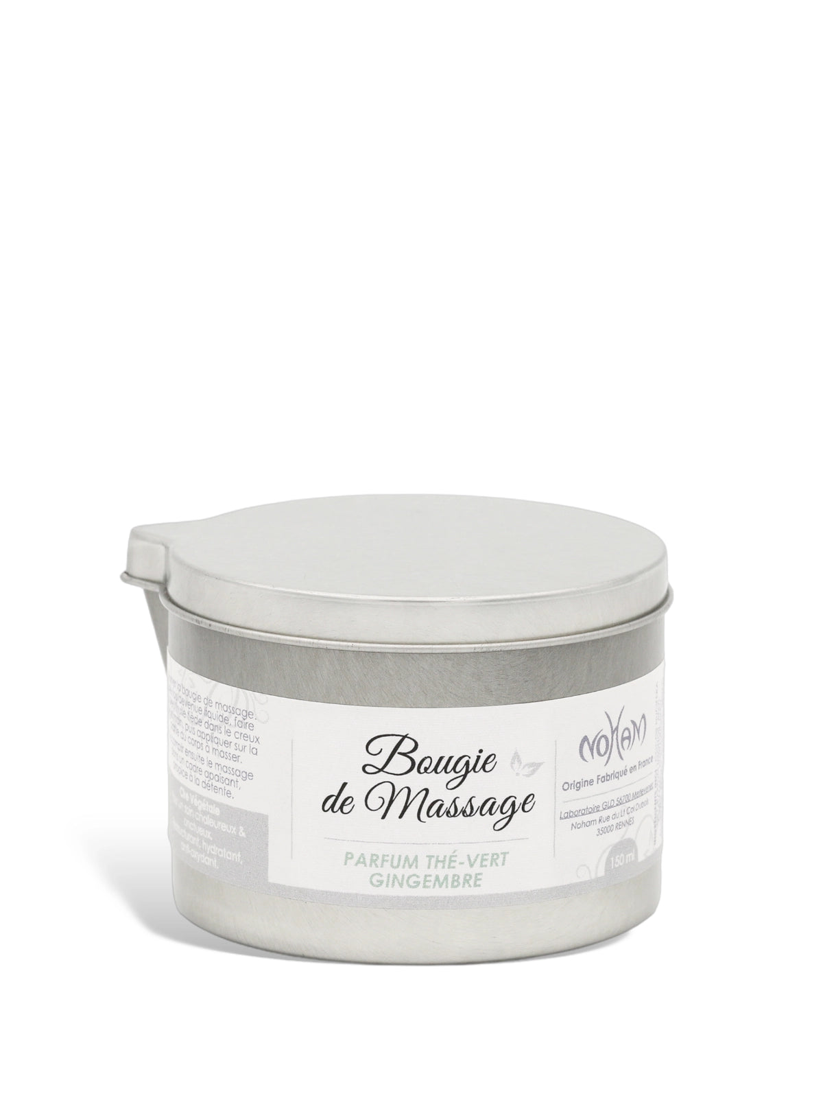 Massage Candle: "Green Tea Ginger"