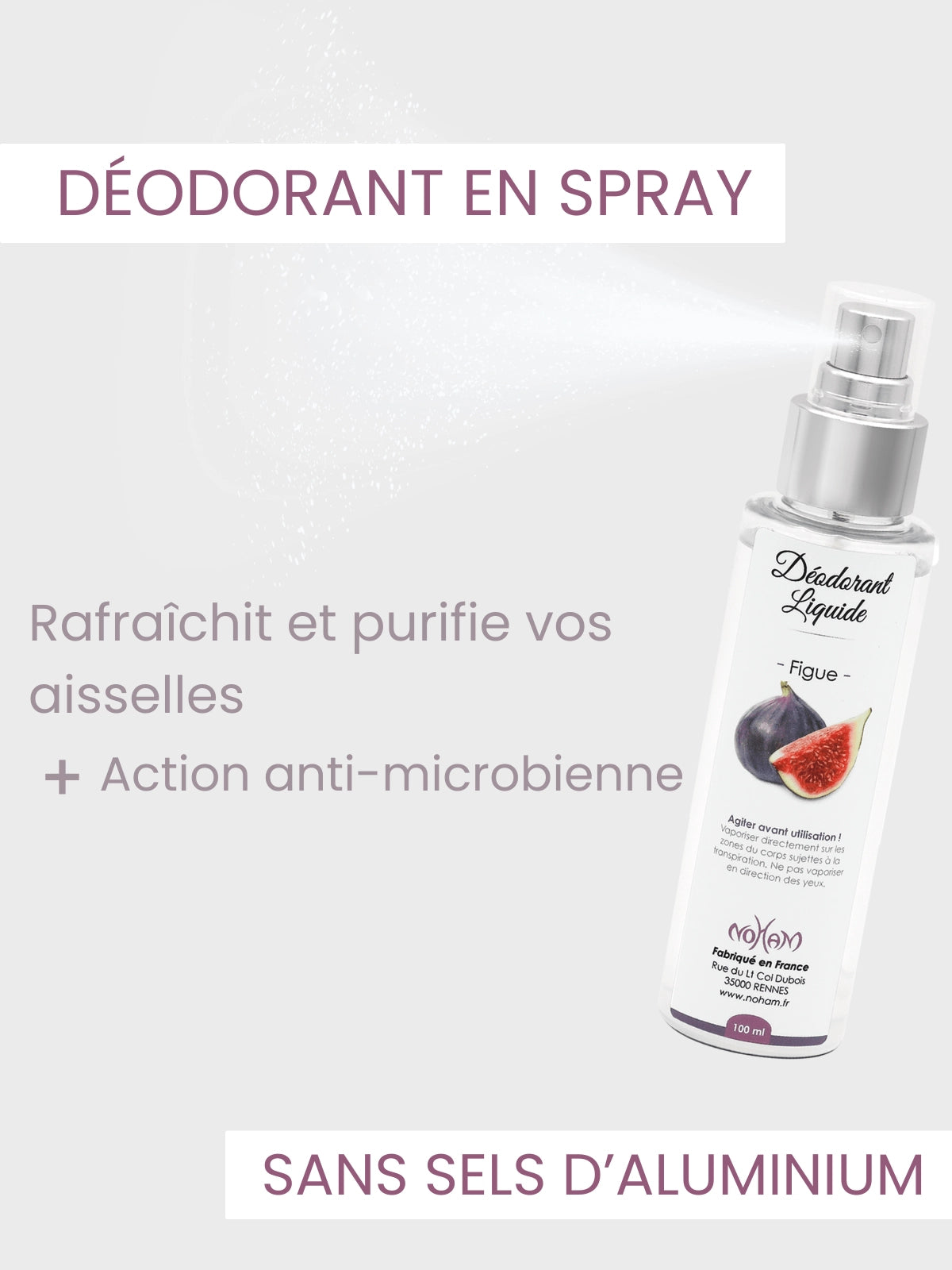 Liquid Deodorant: Fig [allergen-free]