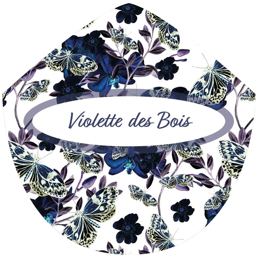 Violet Wood Candle