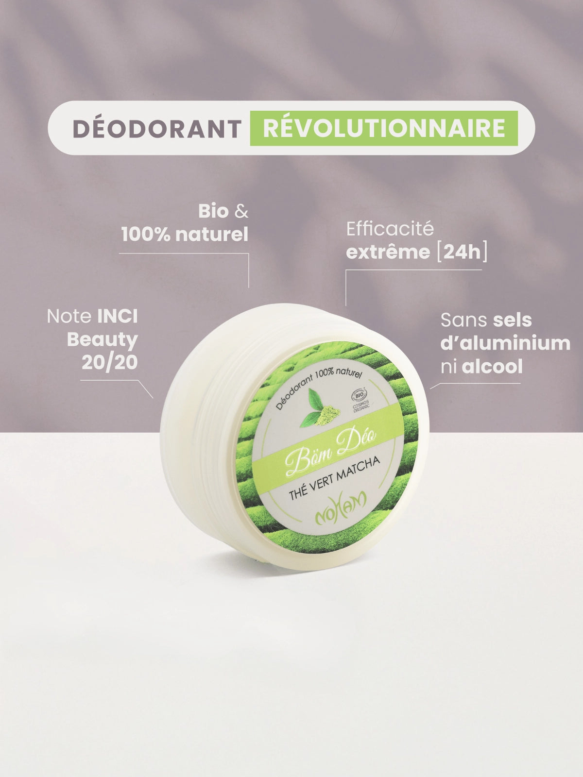 Böm Green Tea Matcha Deodorant