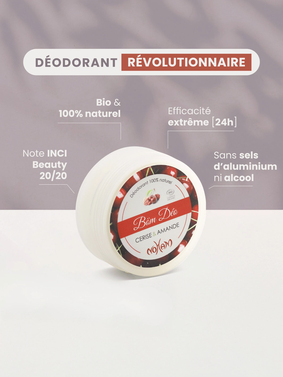 Déodorant Böm Cerise & Amande