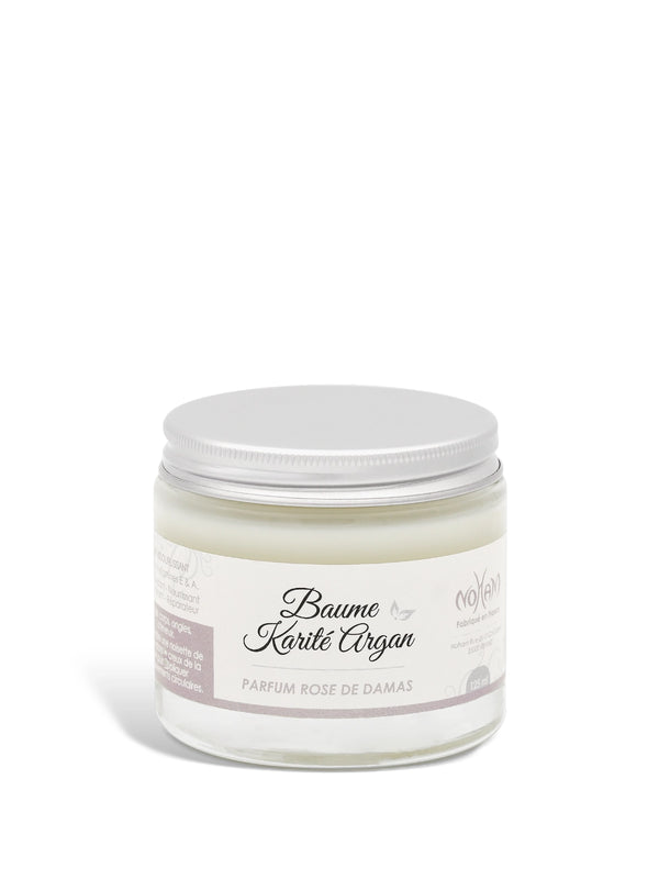 Shea Butter Argan Balm: Damask Rose