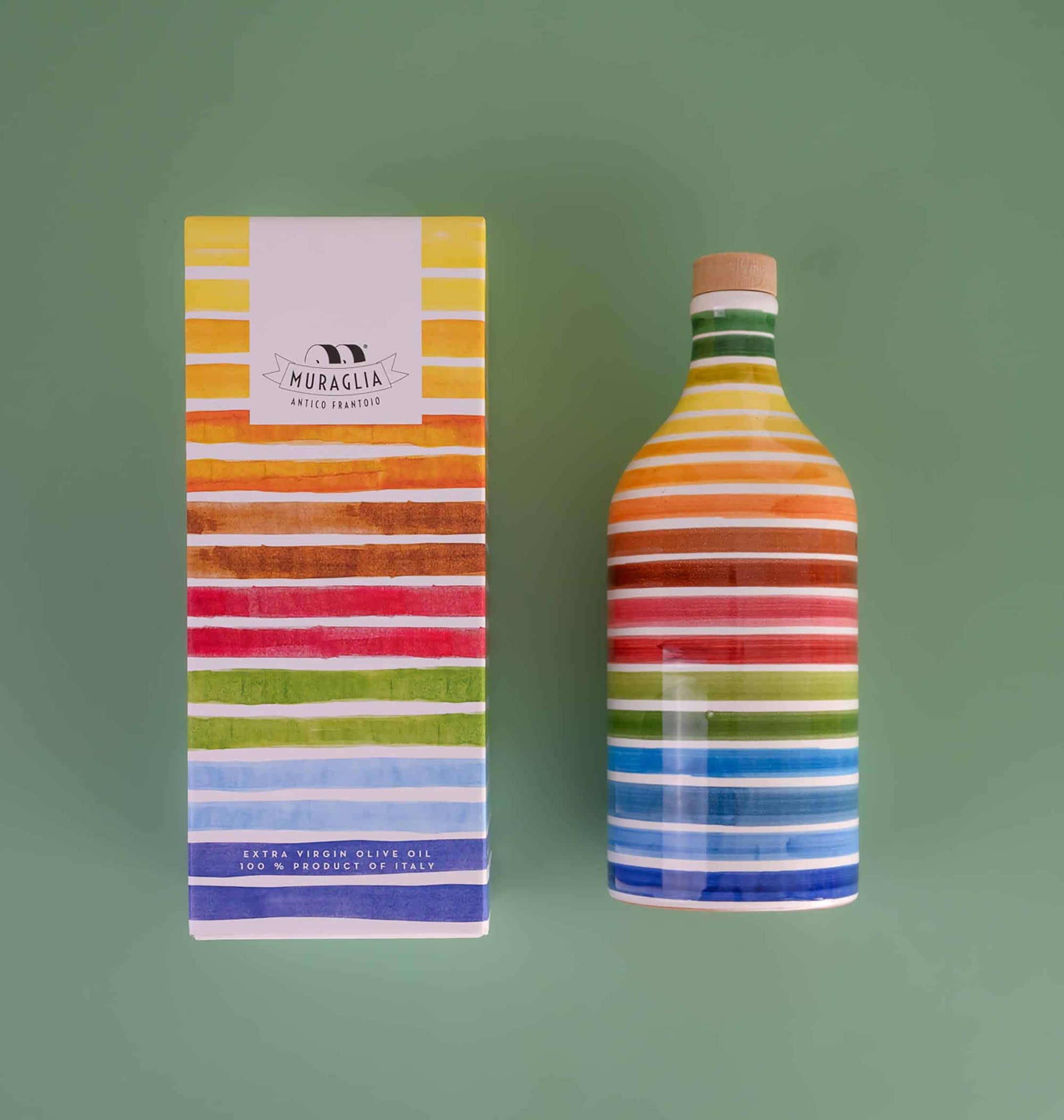 Rainbow ceramic jug 'Special Pack'