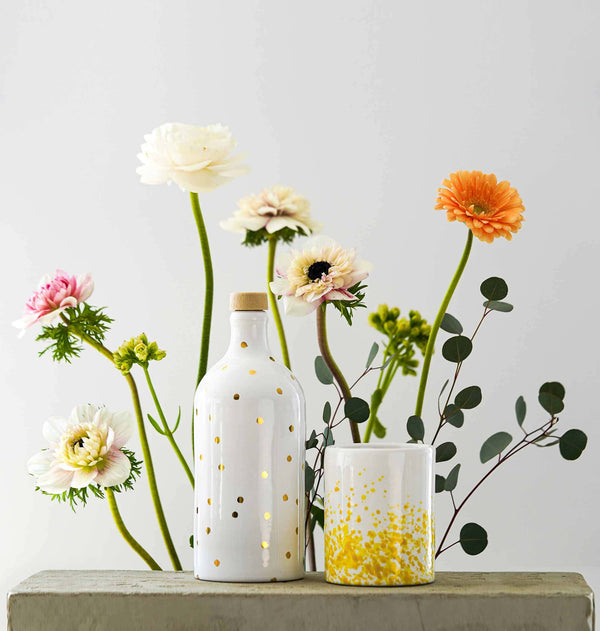 Ceramic Jug Pois Gold - Limited Edition