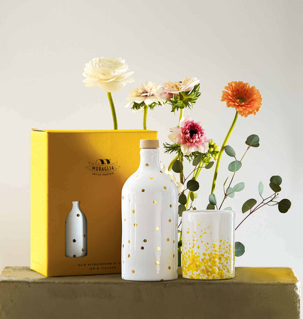 Ceramic Jug Pois Gold - Limited Edition
