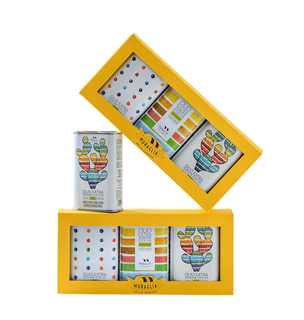 Coffret de boîtes colorées