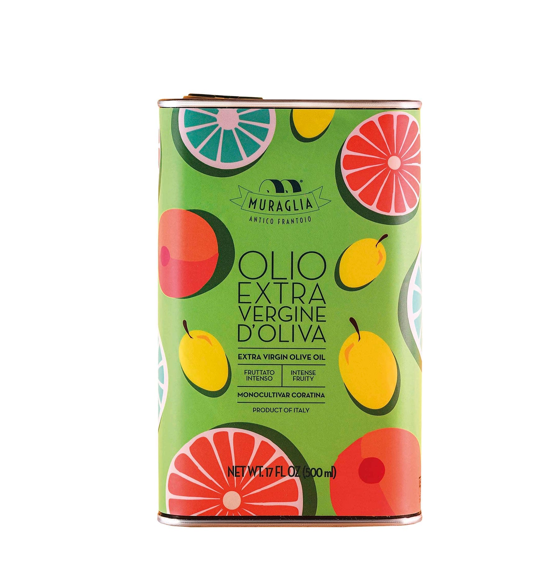 Canette de 500 ml de Fruits Méditerranéens Verts